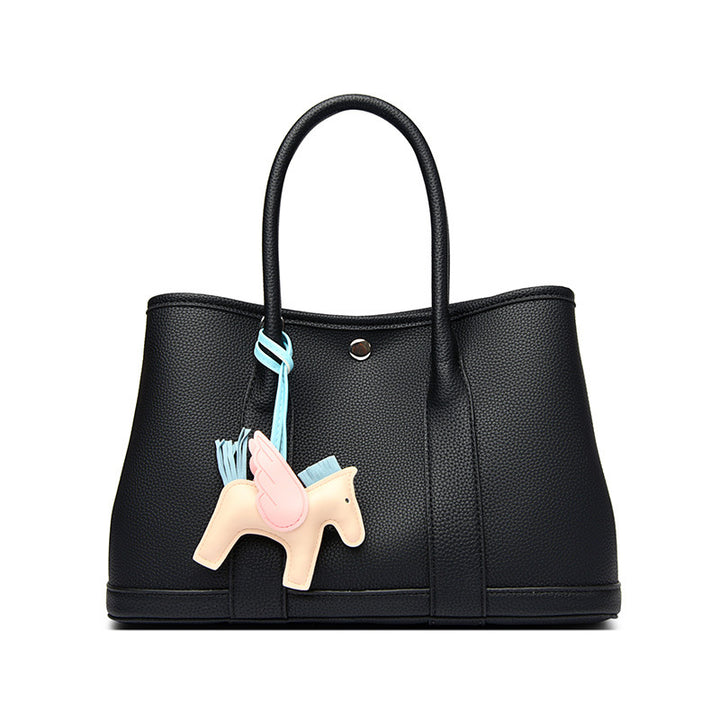 Stylish Textured Tote Bag Bowlift