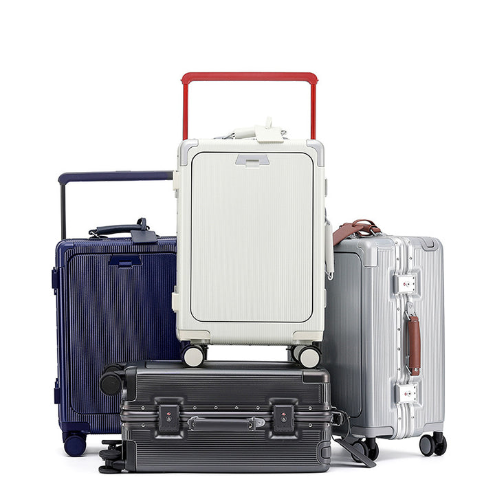 High-Tech Multi-Compartment Travel Suitcase