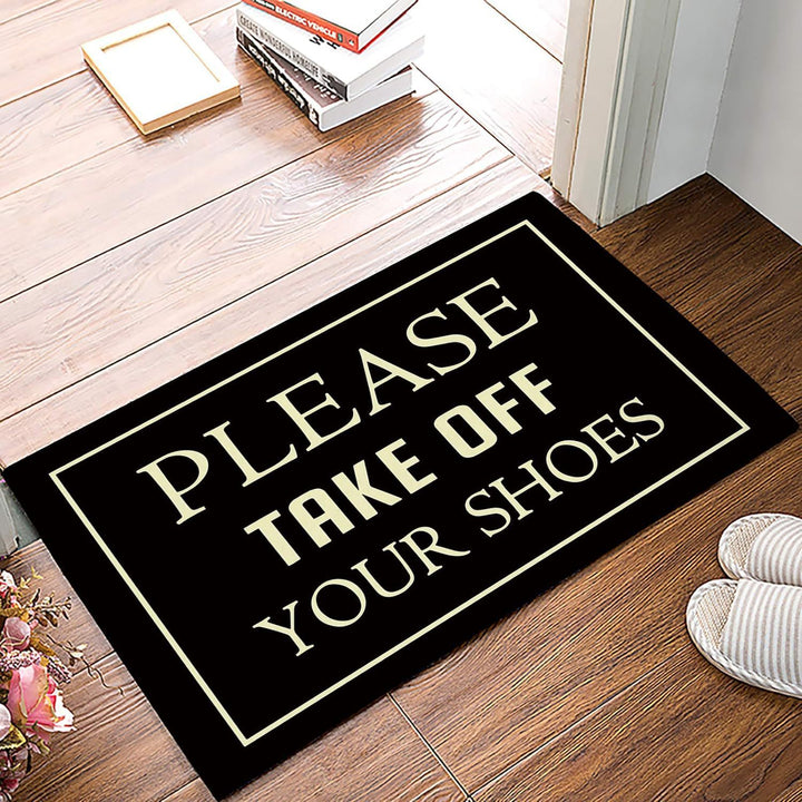 Funny Pet-Themed Welcome Mat Bowlift