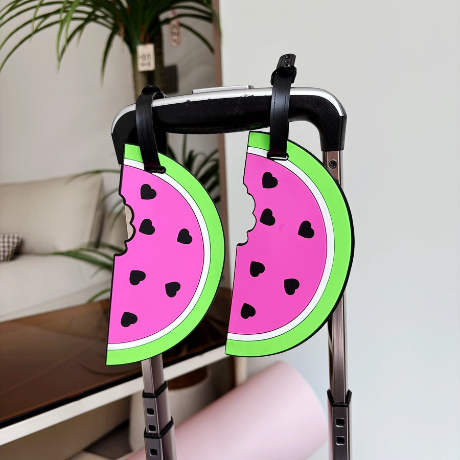 Watermelon Slice Luggage Tag Bowlift