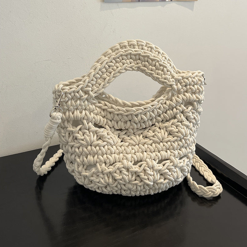 Handmade Crochet Handbag Bowlift