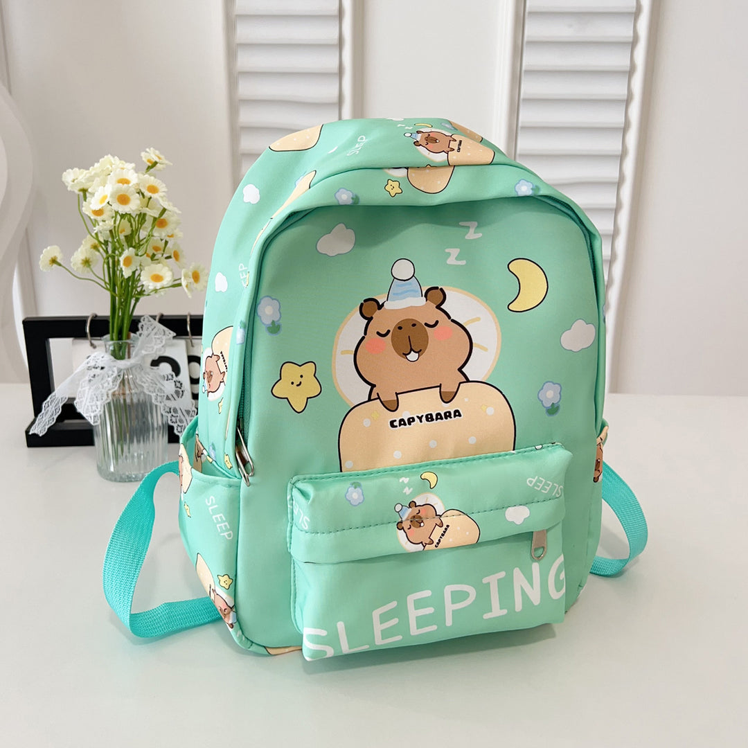 Cute Cartoon-Themed Backpack Bowlift