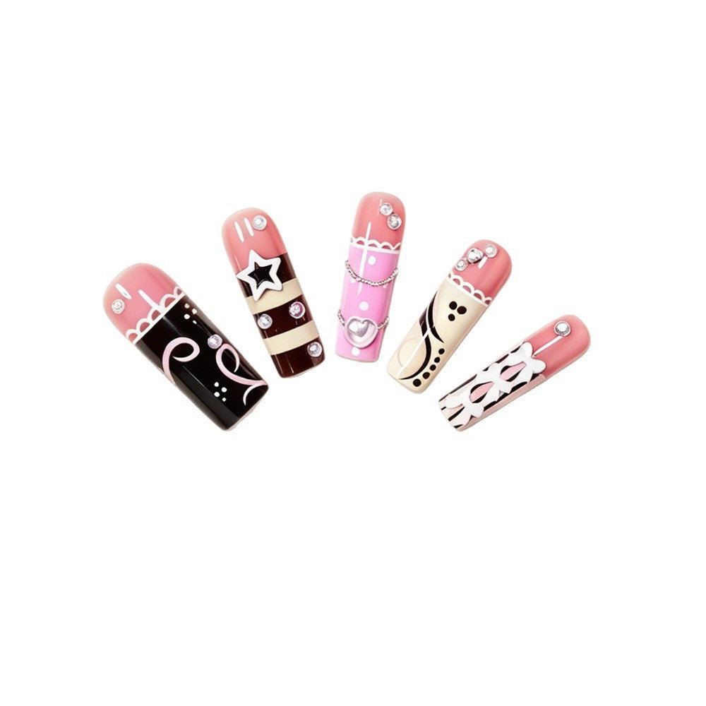 Elegant Artistic Nail Wraps Bowlift