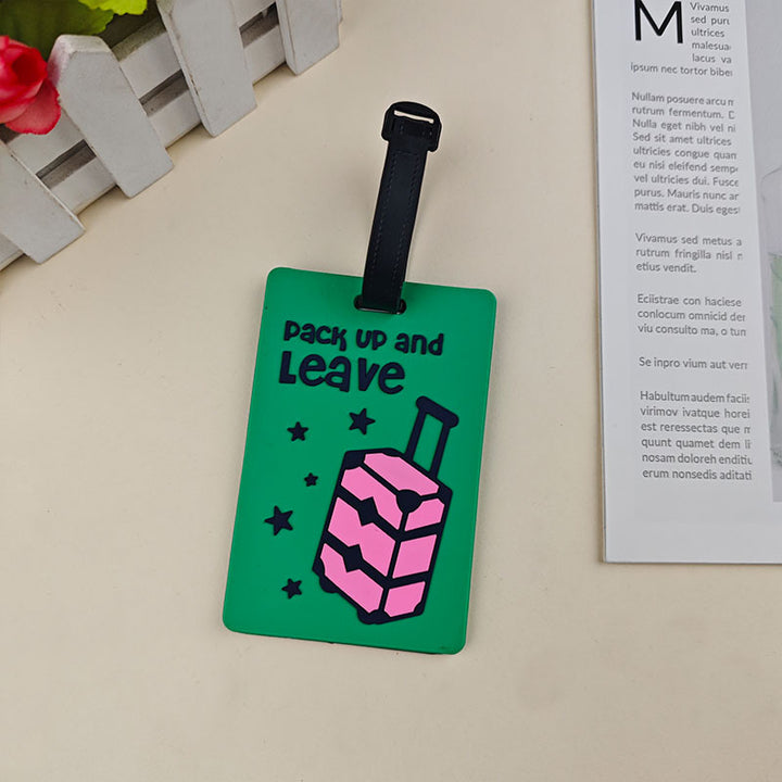 Unisex Vibrant Travel Luggage Identifier Bowlift
