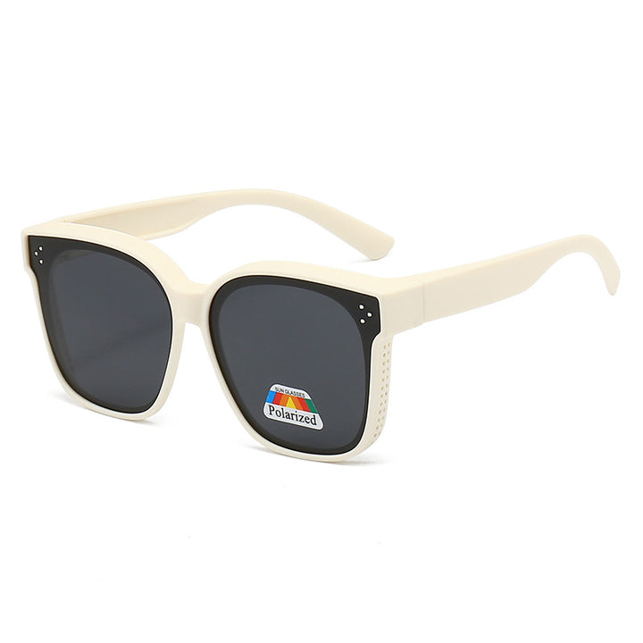 Women's fashionable square sunglasses with innovative ventilation system Bowlift