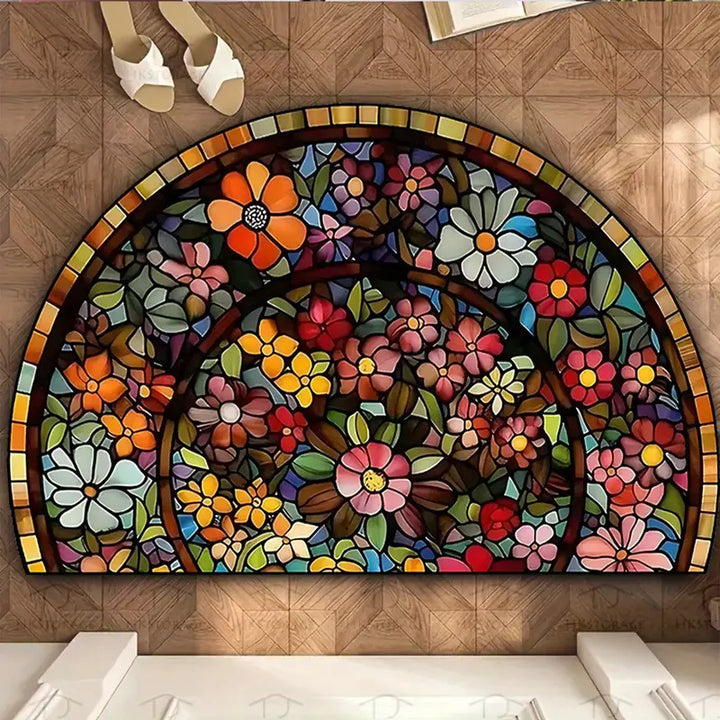 Decorative Round Door Mat