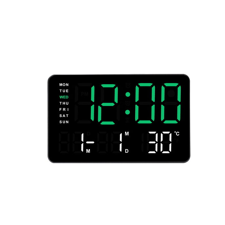 Digital function alarm clock with large LED display Bowlift