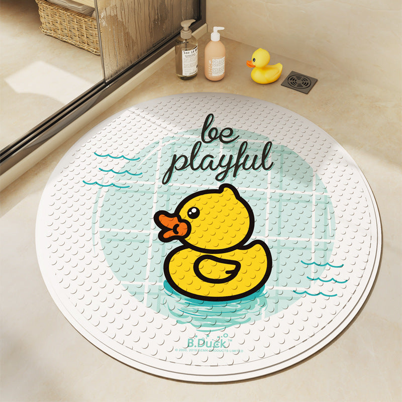 Playful Duck Bath Mat Bowlift