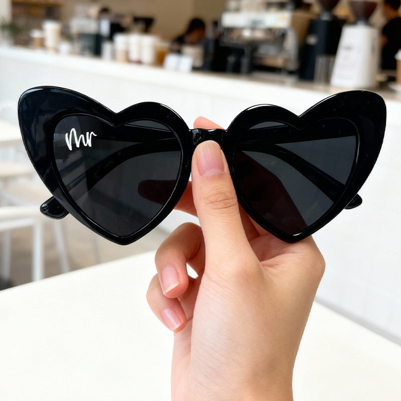 Stylish Heart-Frame Sunglasses Bowlift