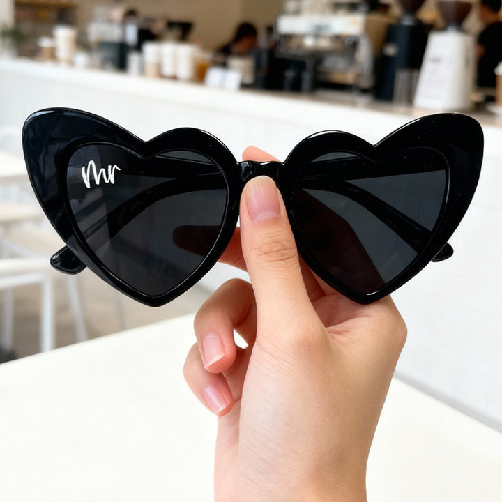 Stylish Heart-Frame Sunglasses Bowlift