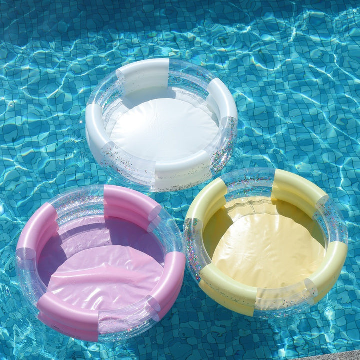 Mermaid-Themed Inflatable Pool Ring Bowlift
