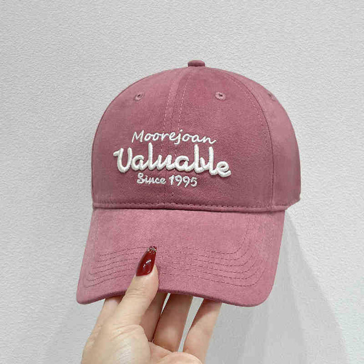 Unisex Embroidered Adjustable Baseball Cap Bowlift