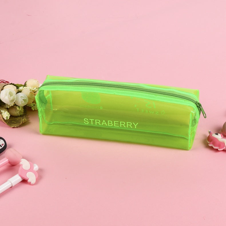 Stylish Transparent Pencil Case Bowlift