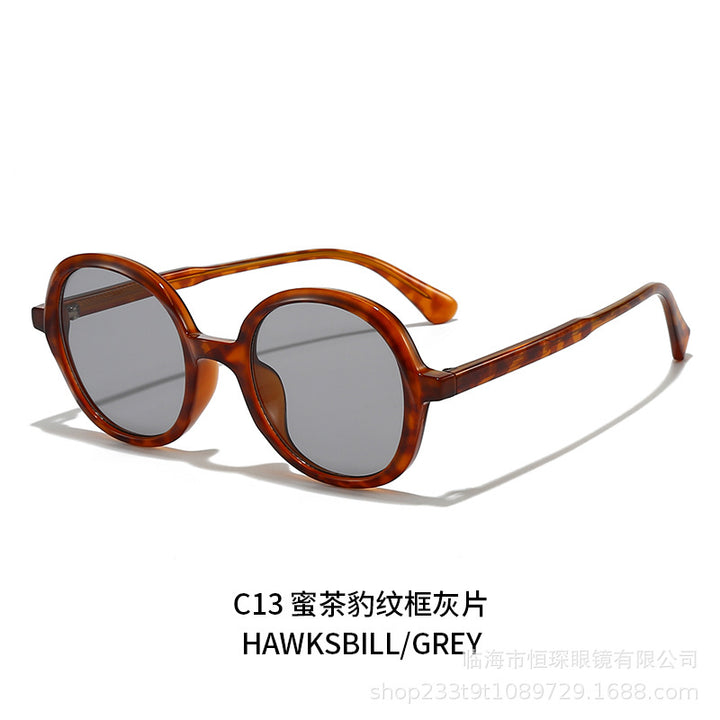 Women's fashionable sunglasses with stylish round shape Bowlift
