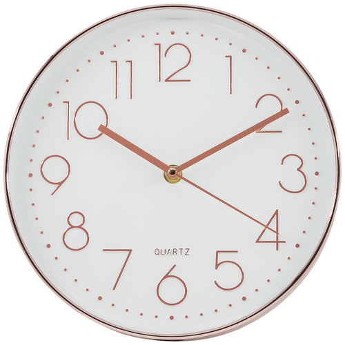 Wall clock in elegant minimalist design Bowlift