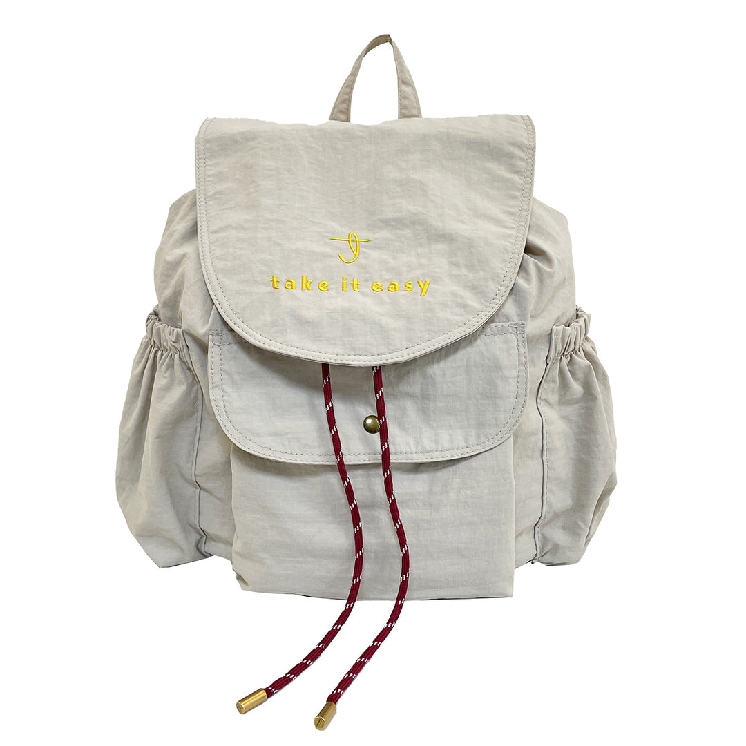 Relaxed Fit Drawstring Backpack