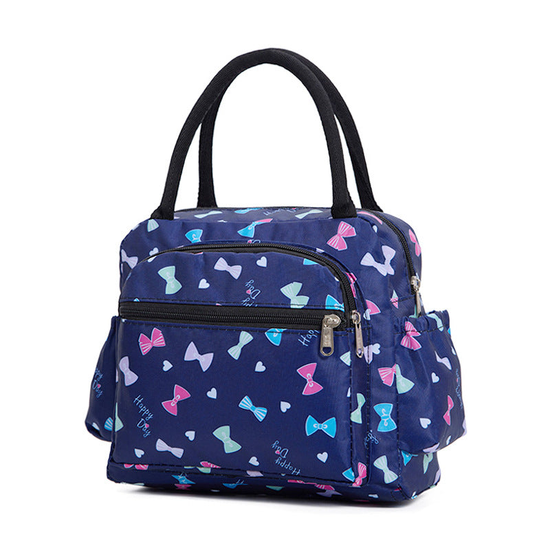 Cat Pattern Insulated Lunch Tote Bowlift