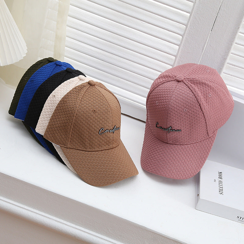 Women's Textured Adjustable Baseball Cap Bowlift 1784084140
