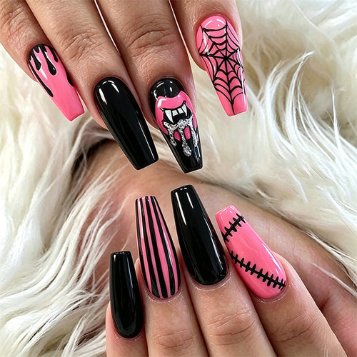 Creative nail art with Halloween designs Bowlift