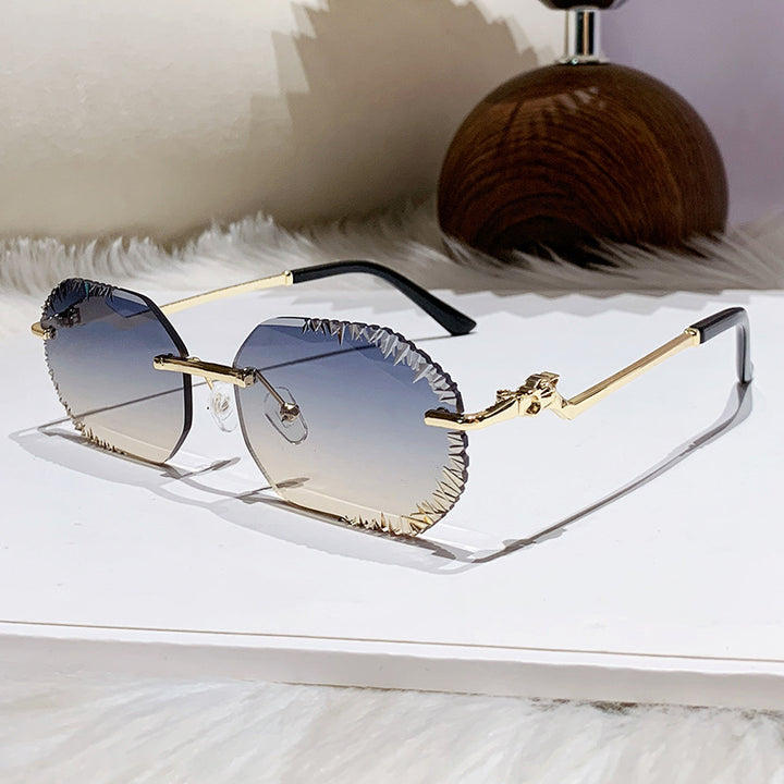 Women's extravagant sunglasses with floral design and high-quality UV protection Bowlift