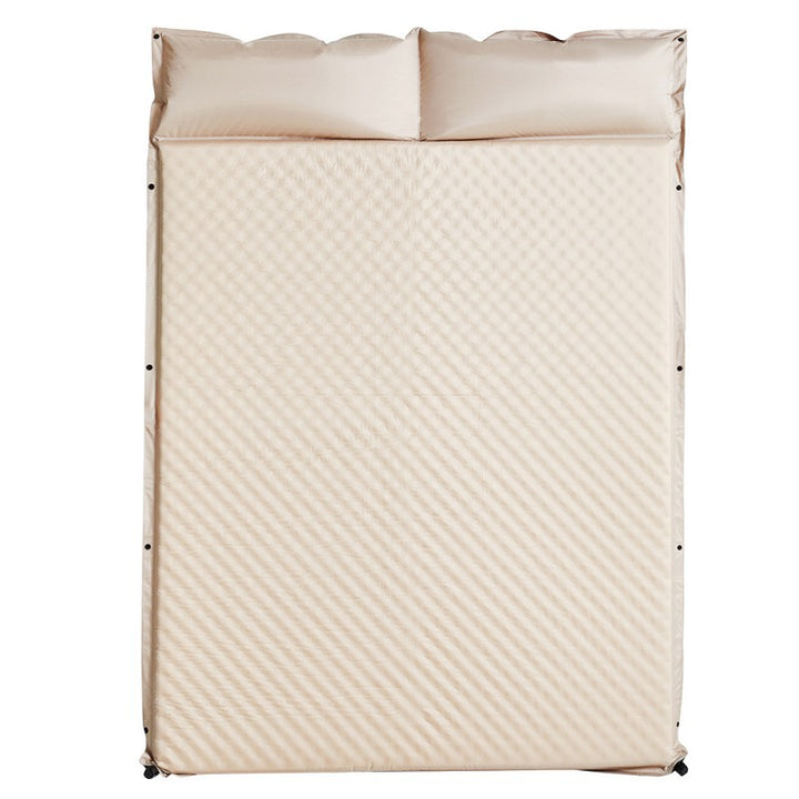 outdoor foldable camping and picnic mat with inflatable cushioned edge and waterproof base Bowlift