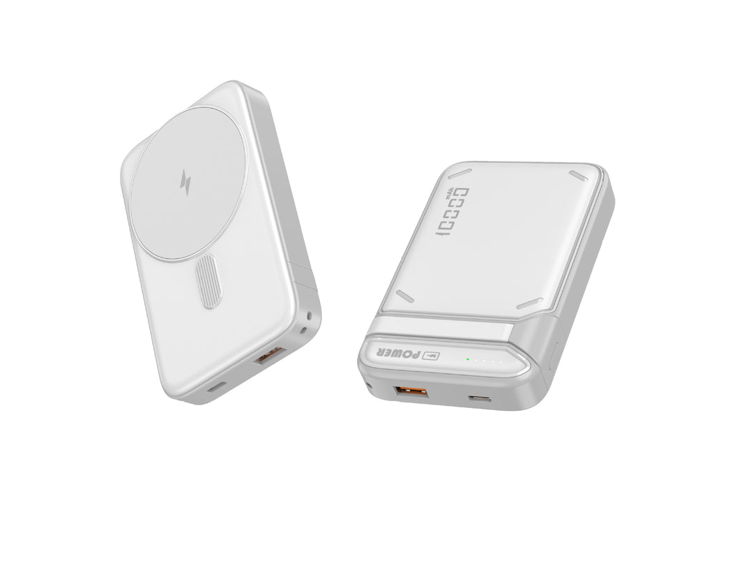 Wireless power bank with inductive fast charger and smart charging indicator Bowlift