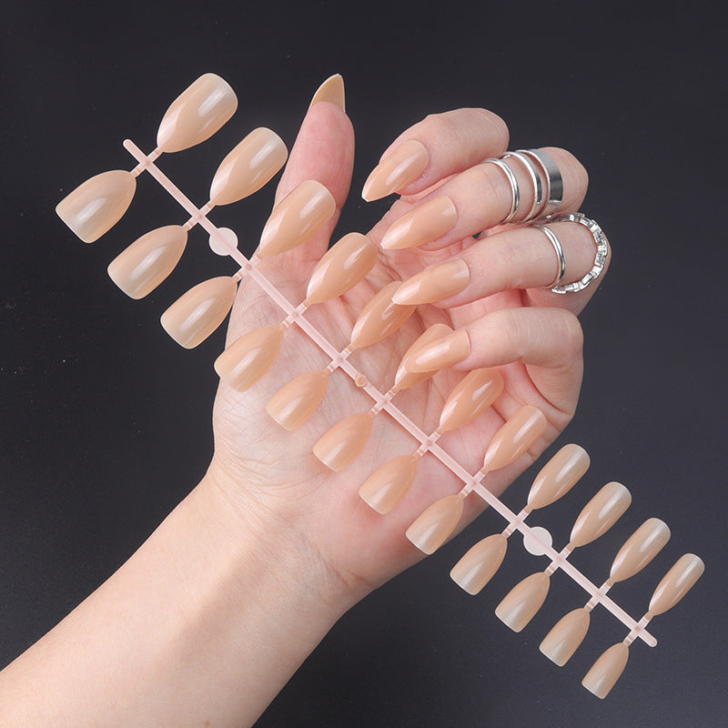 Premium Glossy Press-On Nail Tips Bowlift
