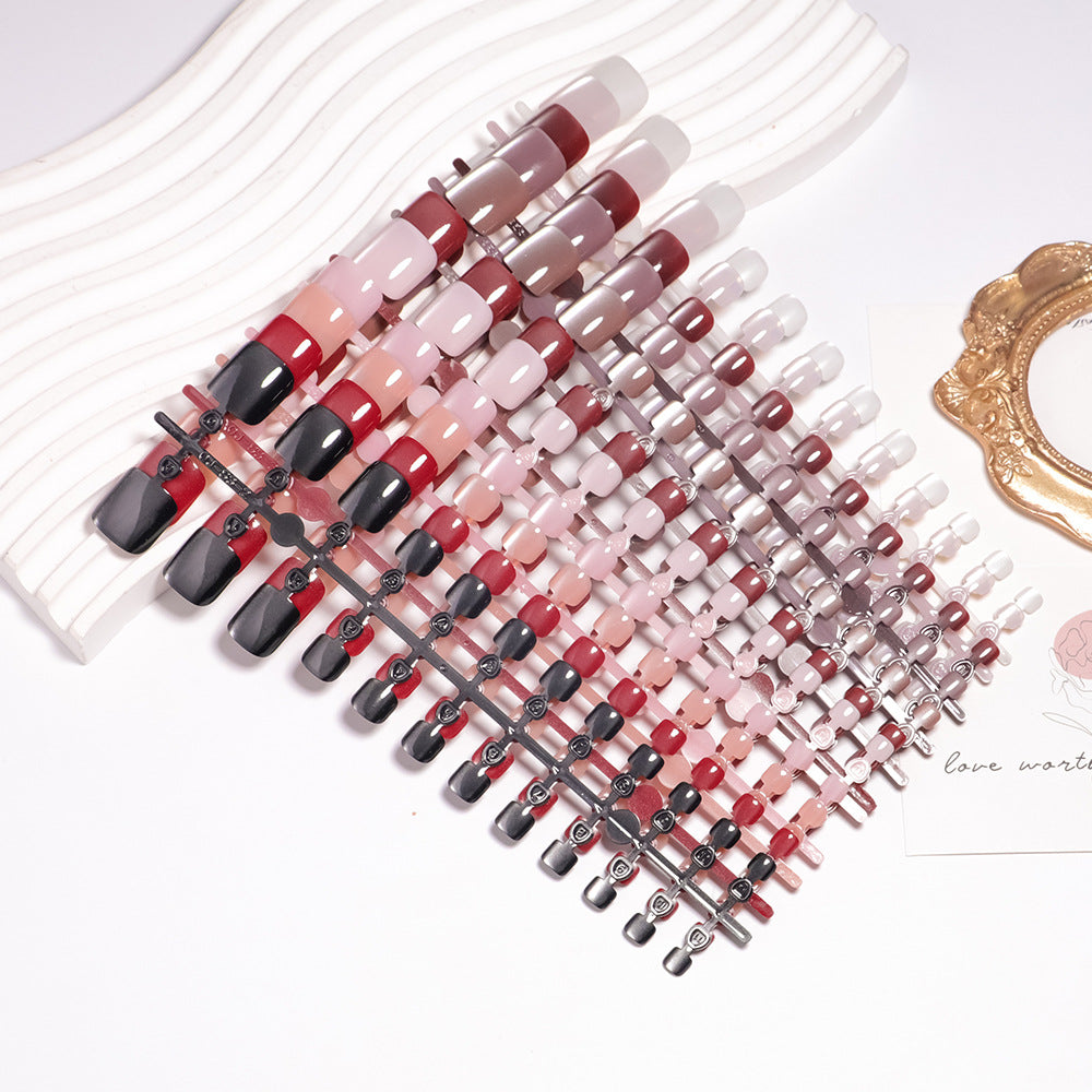 Unique Press-On Nail Art Bowlift