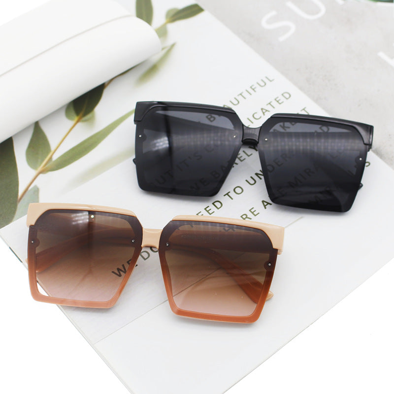 Women's large geometric sunglasses Bowlift