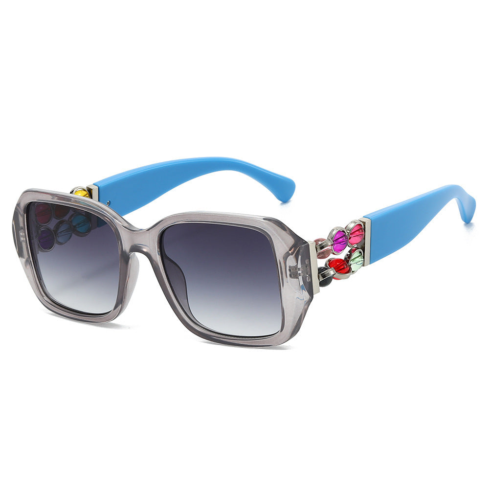 Decorative Oversized Square Sunglasses Bowlift