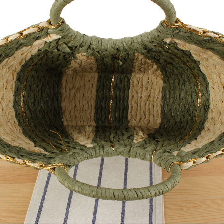 Boho-Chic Basket Bag Bowlift