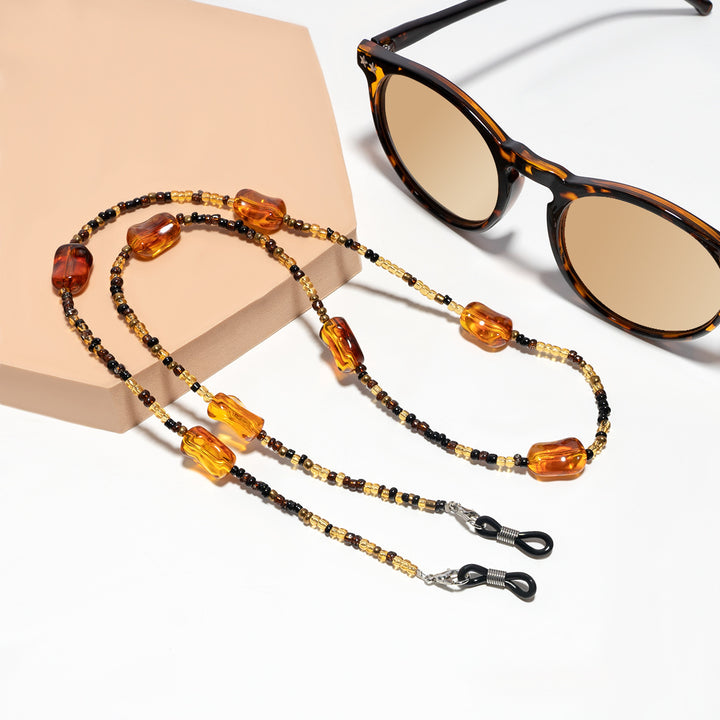 Elegant Artisan Beaded Eyewear Chain Bowlift