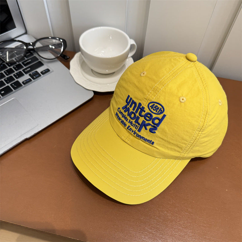Unisex Lightweight Embroidered Baseball Cap Bowlift