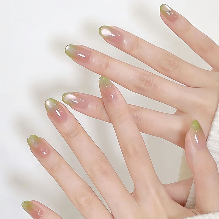 Whimsical Bunny-Themed Press-On Nail Art Set Bowlift