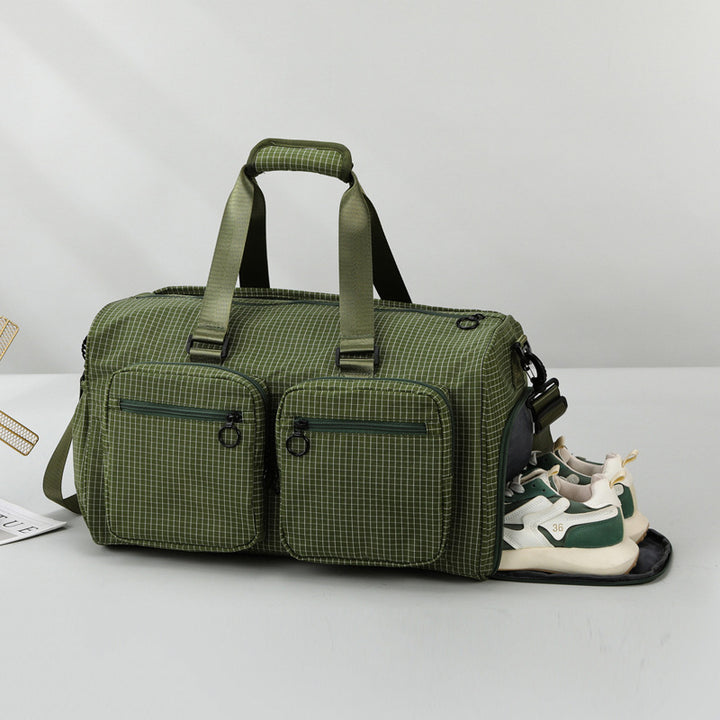 Multi-Pocket Utility Travel Duffel Bag