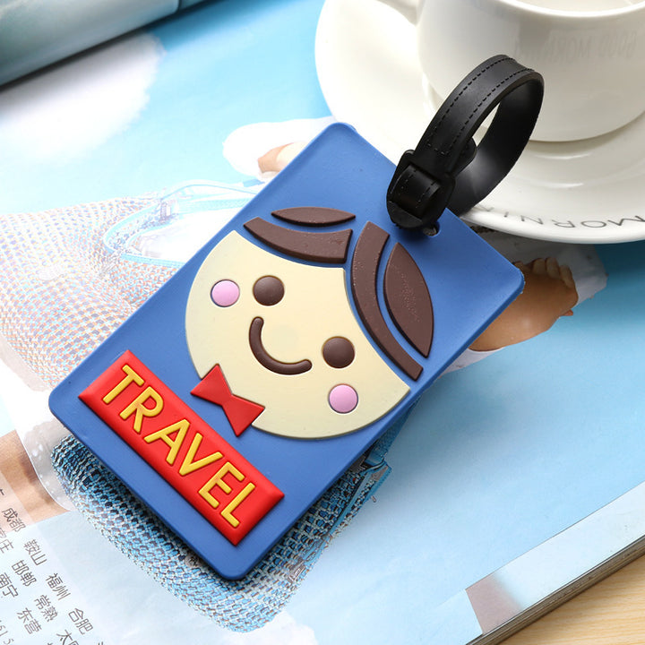 Unisex luggage tag with original design Bowlift