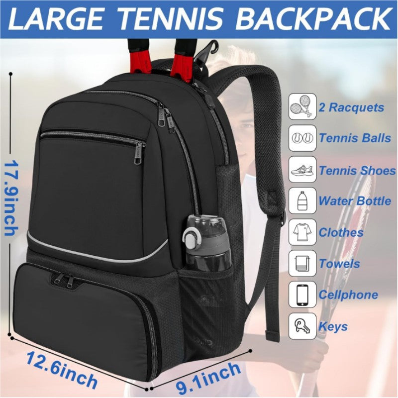 Multi-Compartment Sports Backpack Bowlift