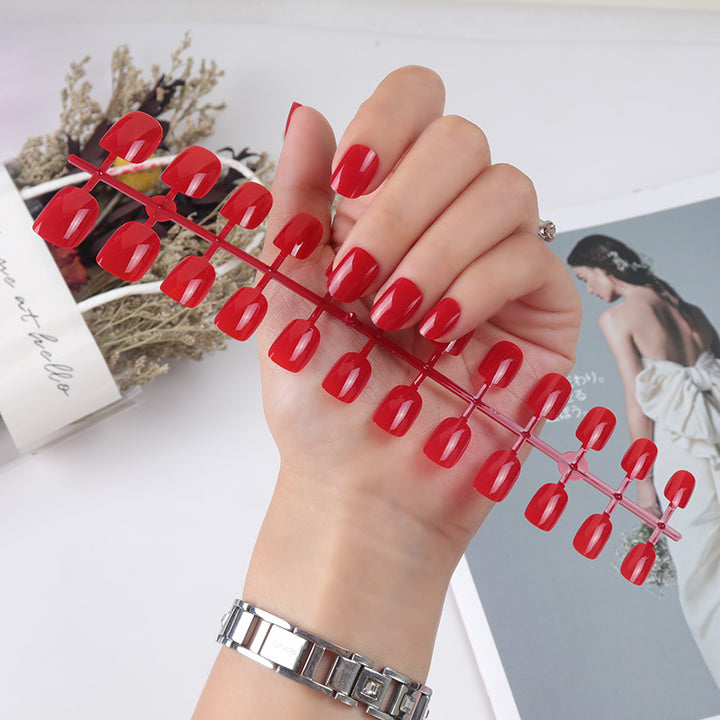 Glossy Press-On Nail Set Bowlift 1789086048