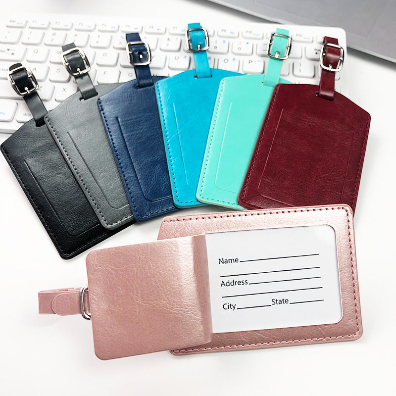 Leather Luggage Tag Bowlift