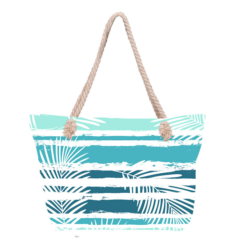 Beach bag with floral pattern Bowlift