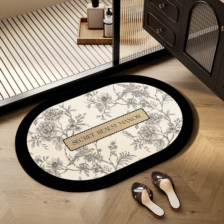 Stylish Textured Area Rug Bowlift