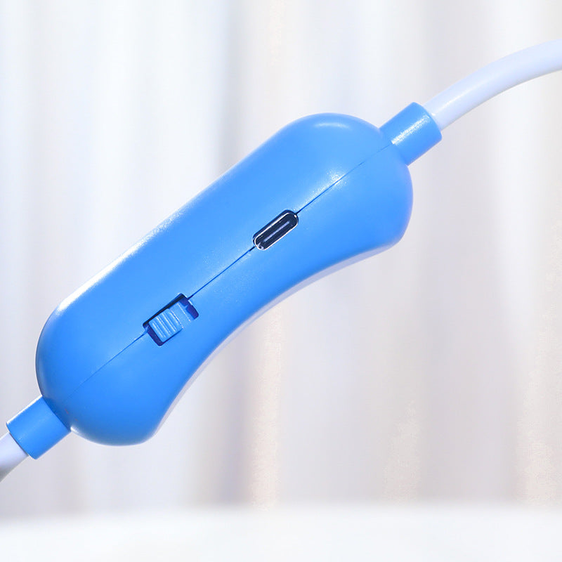 Women's portable neck fan with flexible mount and powerful air circulation Bowlift