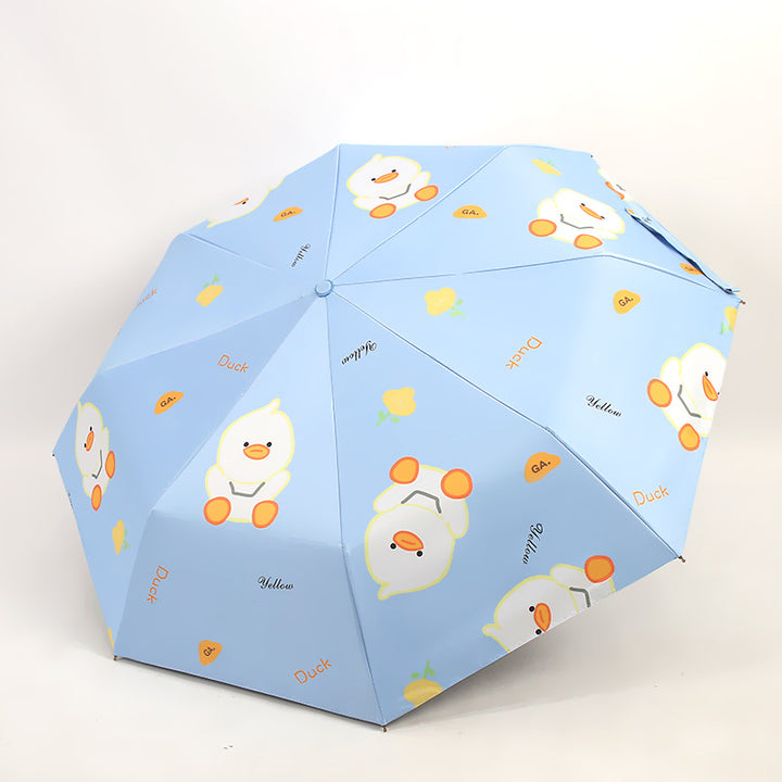 Women's Foldable Umbrella with Cute Design Bowlift