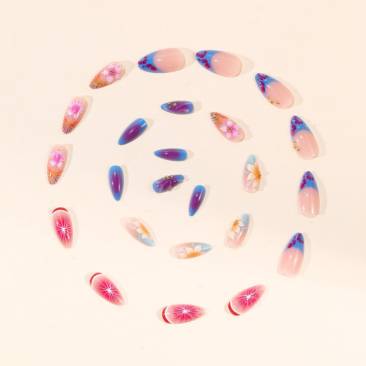 Decorative Acrylic Nail Art Bowlift