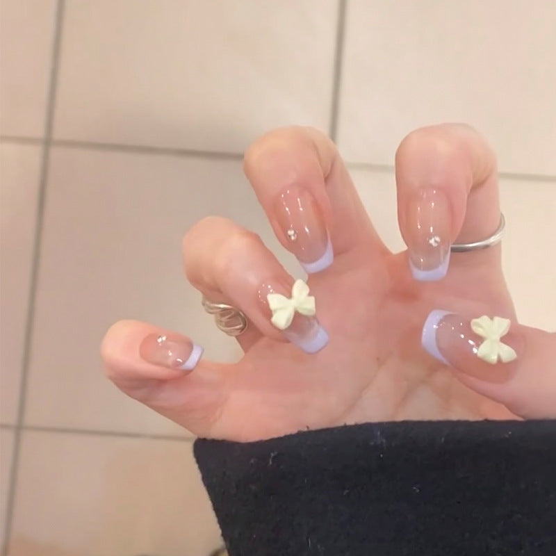 Elegant Sculpted Press-On Nails Bowlift