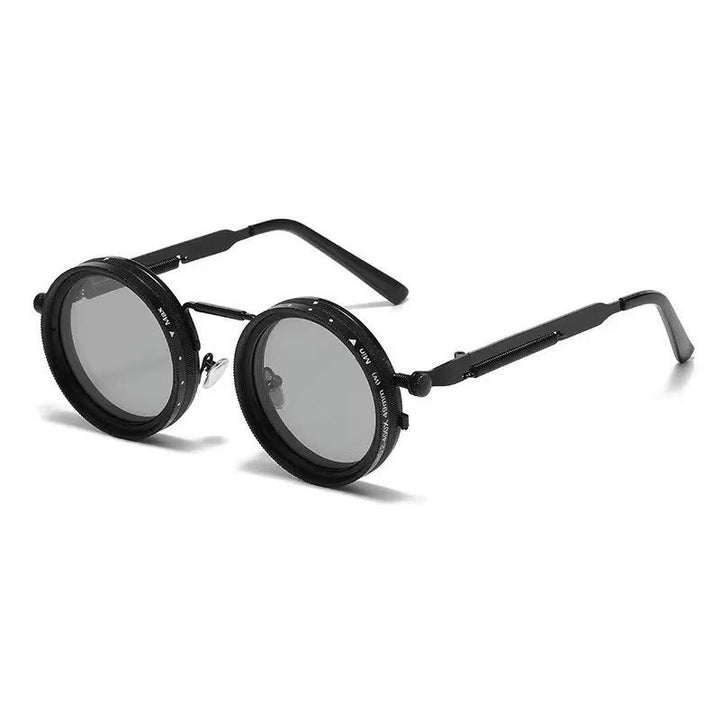 Ladies vintage inspired round sunglasses with unique frame Bowlift