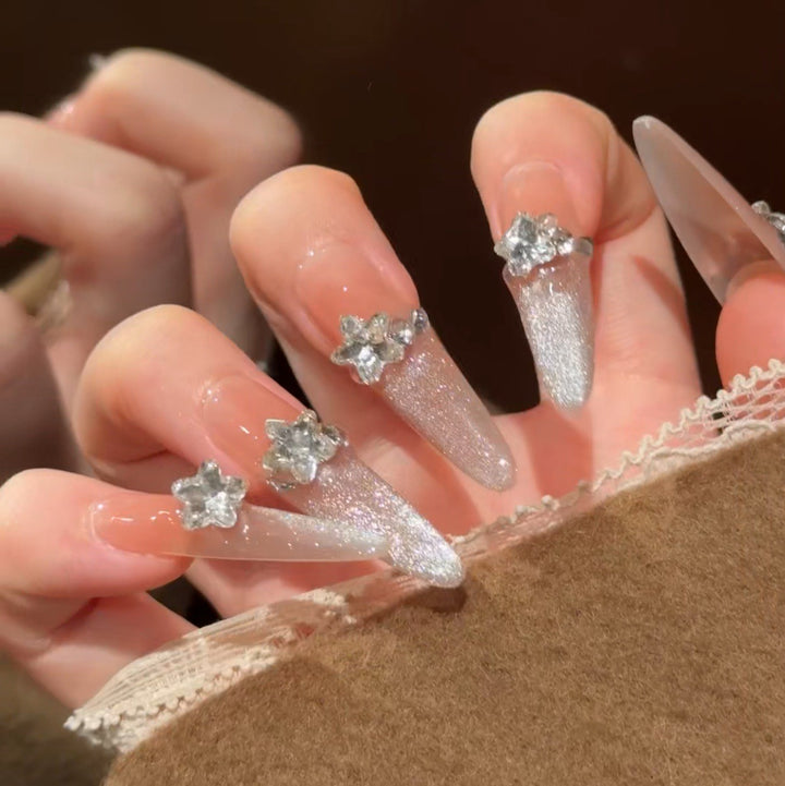 Glamorous Acrylic Nail Set Bowlift
