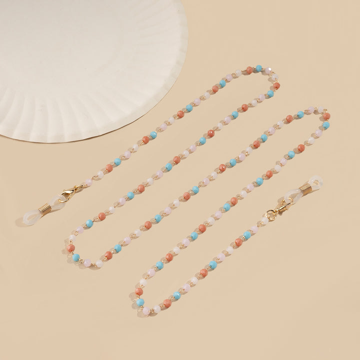 Artistic Beaded Eyewear Chain Bowlift