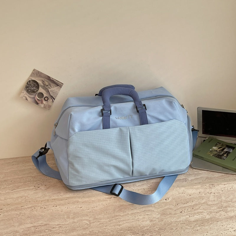 Multi-Compartment Travel Duffel Bag