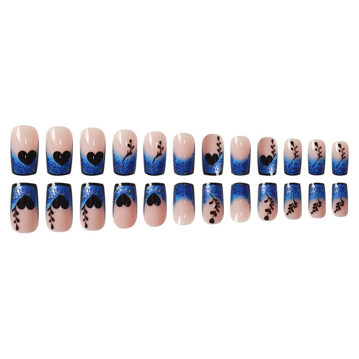 Artistic Gradient Nail Extensions Bowlift